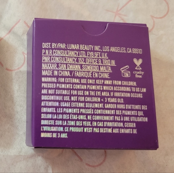 NEW Lunar Beauty advent calendar day #9 gold single shadow - Picture 3 of 4